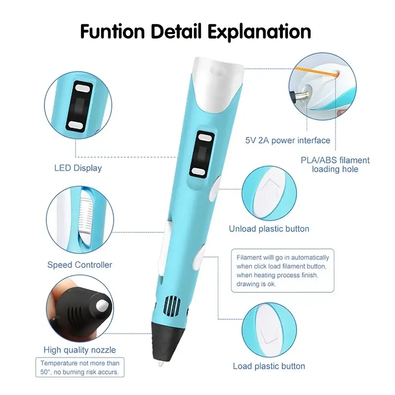 3D Printing Pen DIY Three-dime - 3D Printing Pdf recension och pris