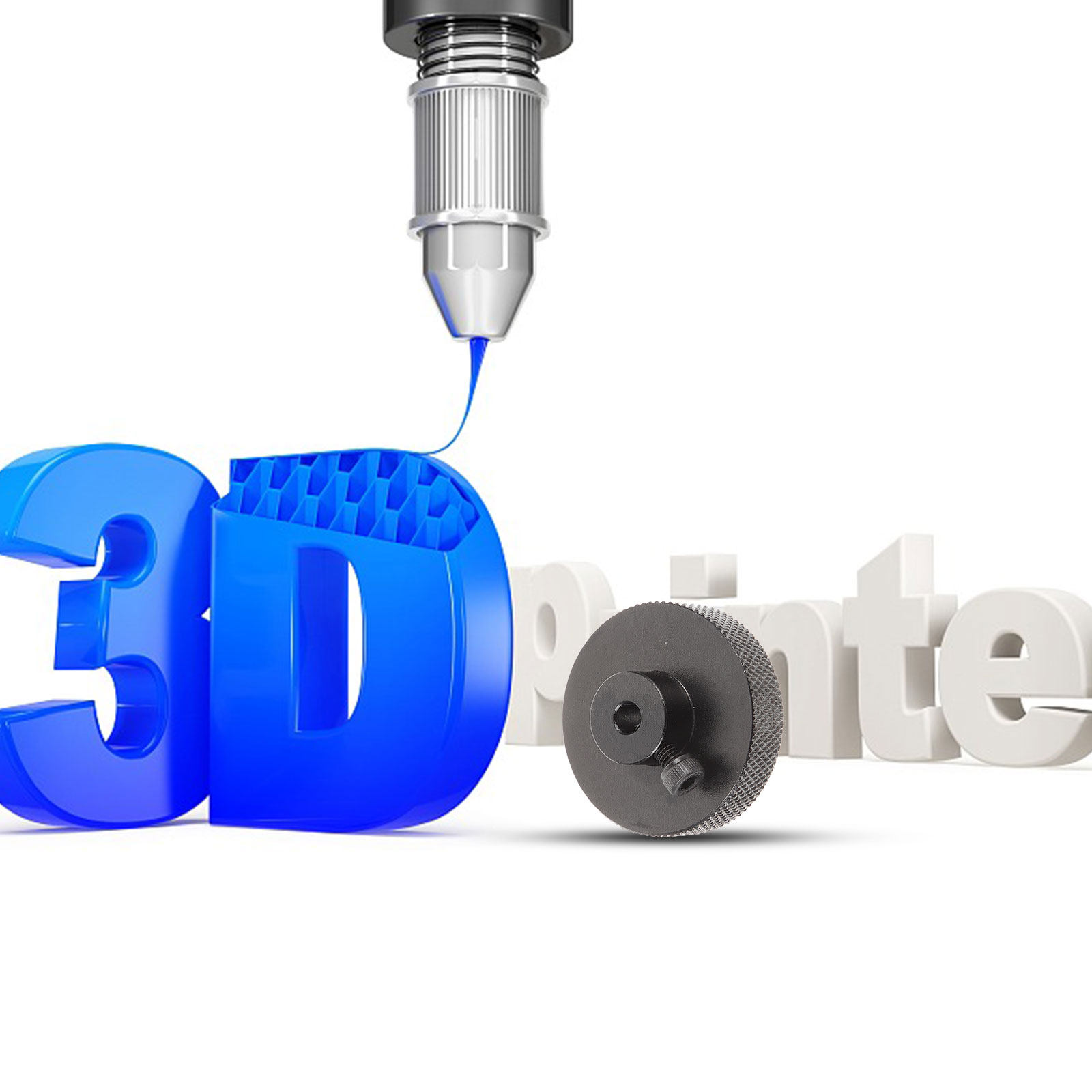 Handwheel Sturdy Aluminum Allo - 3D Printing Result recension och pris