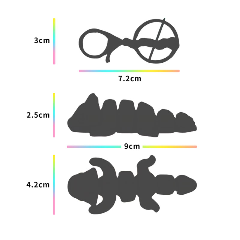 3D Printed Chameleon Keychain  - 3D Printing Keychain recension och pris