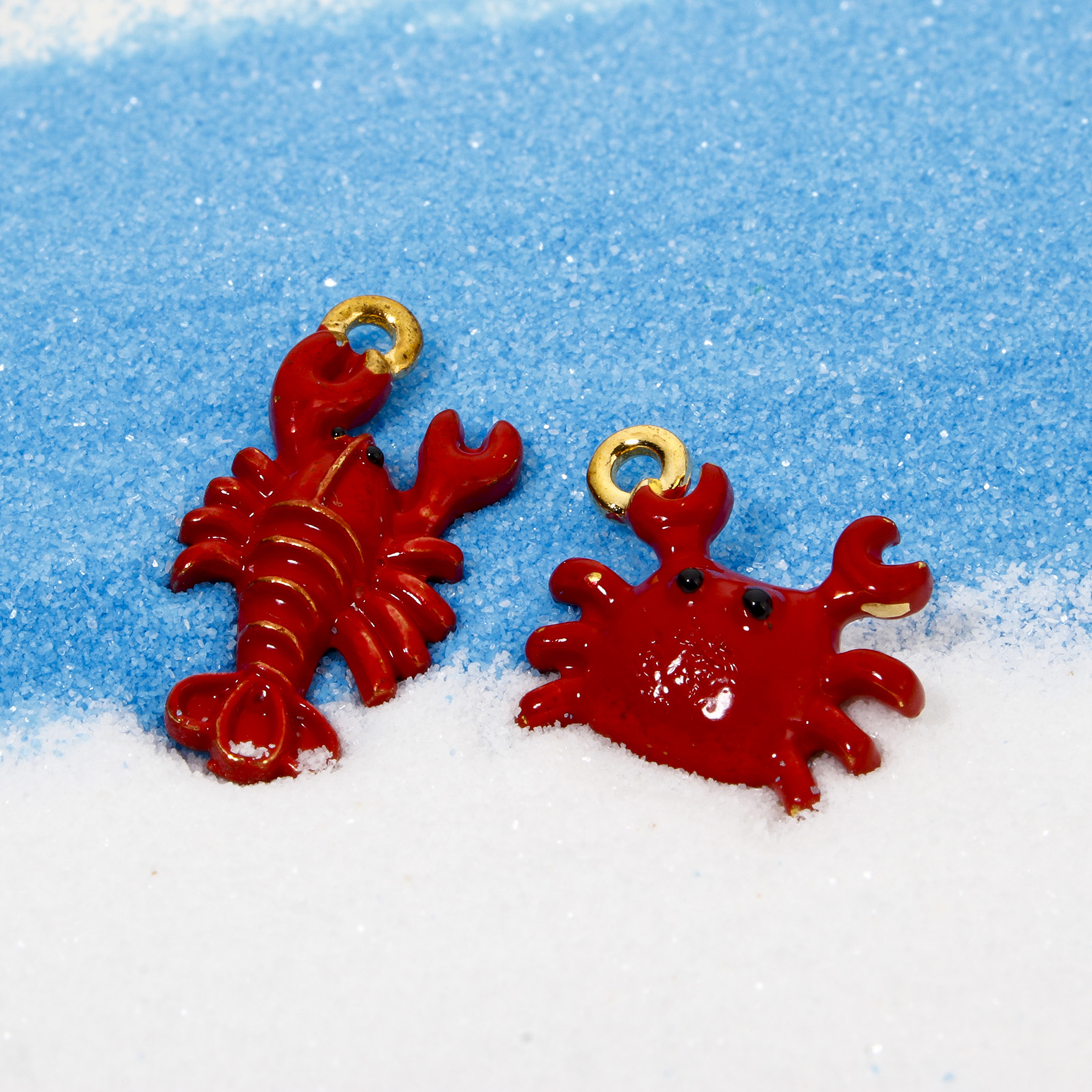 10 PCs Zinc Based Alloy Ocean  - 3D Printing Jewellery recension och pris