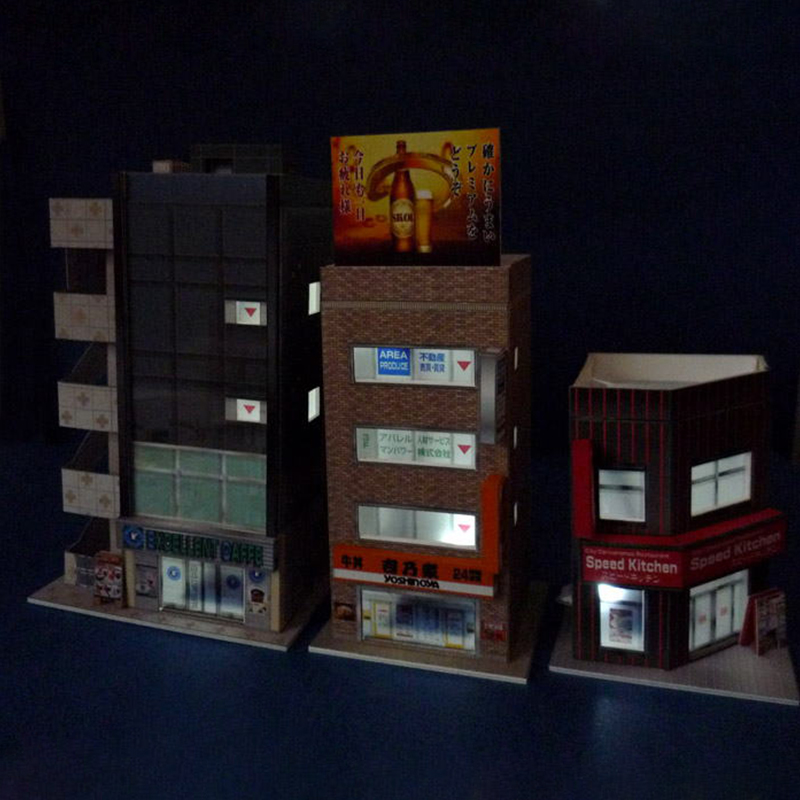 1:150 N-Scale Japanese Buildin - 3D Printing Lego recension och pris