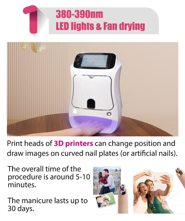 3D Nail Printer Machine Profes - 3D Printing Machine recension och pris