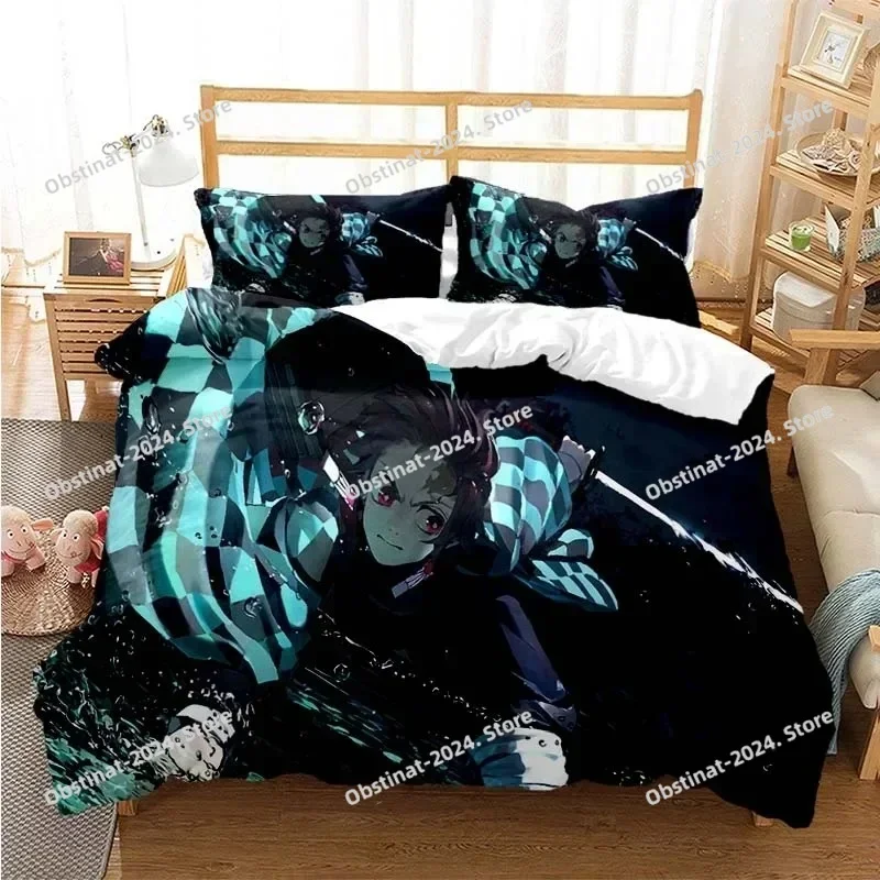 3D Anime Demon Slayer Bedding  - 3D Printing Case recension och pris