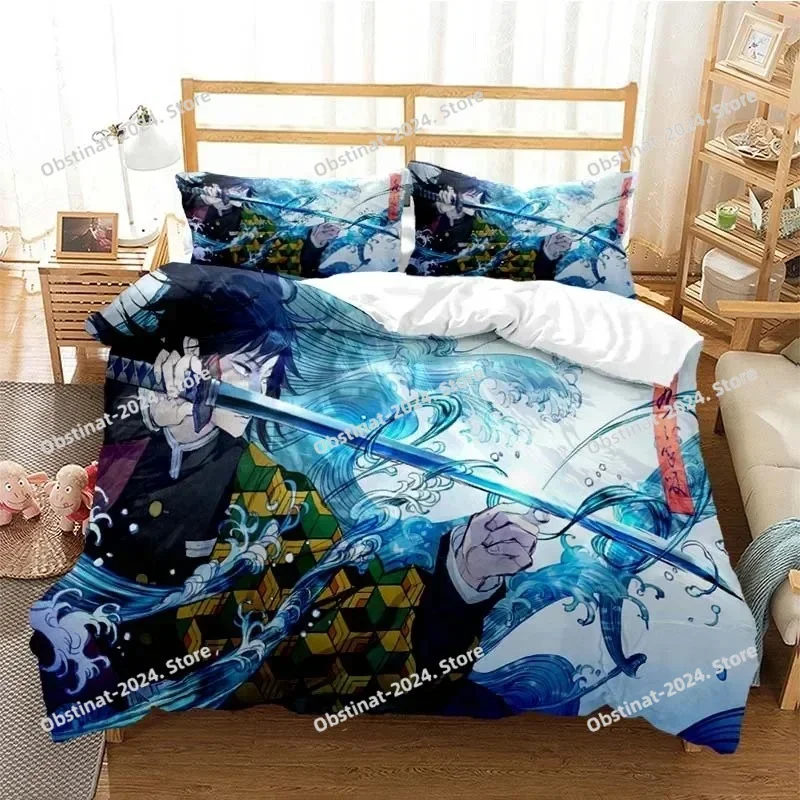 3D Anime Demon Slayer Bedding  - 3D Printing Case recension och pris