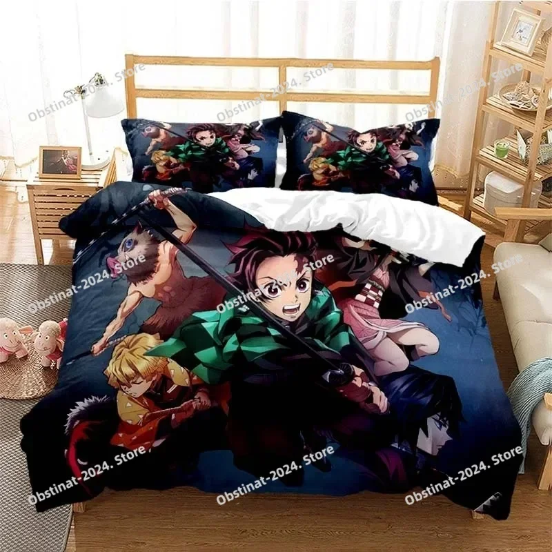 3D Anime Demon Slayer Bedding  - 3D Printing Case recension och pris