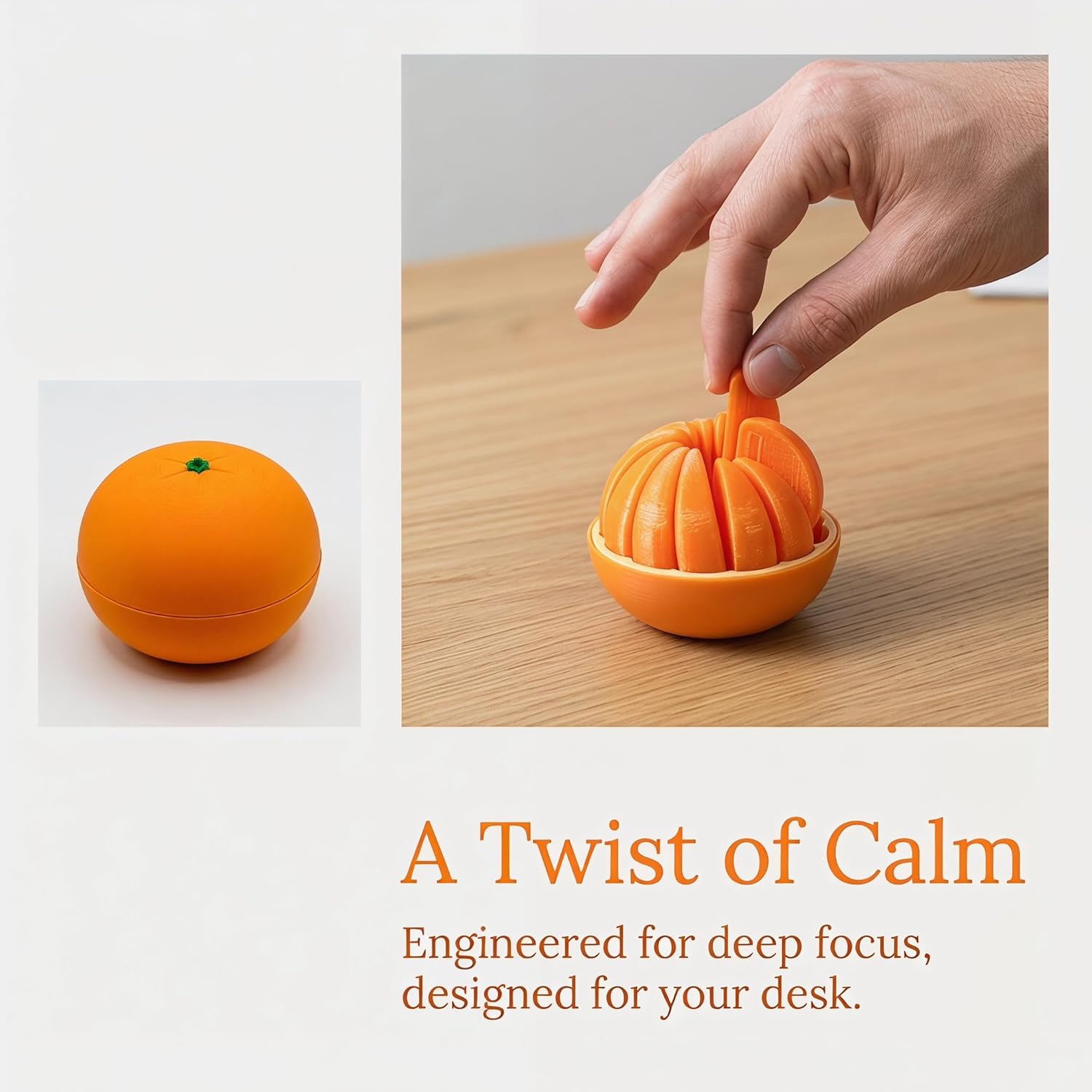 3D Printed Twisty Fidget Citru - 3D Printing Table recension och pris