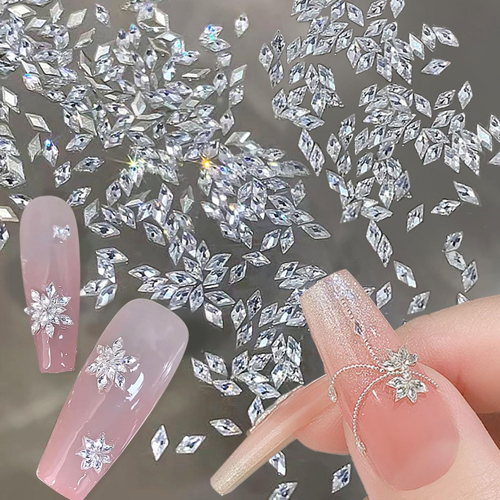 50/100pcs Clear White 3D Mini  - 3D Printing Jewellery recension och pris