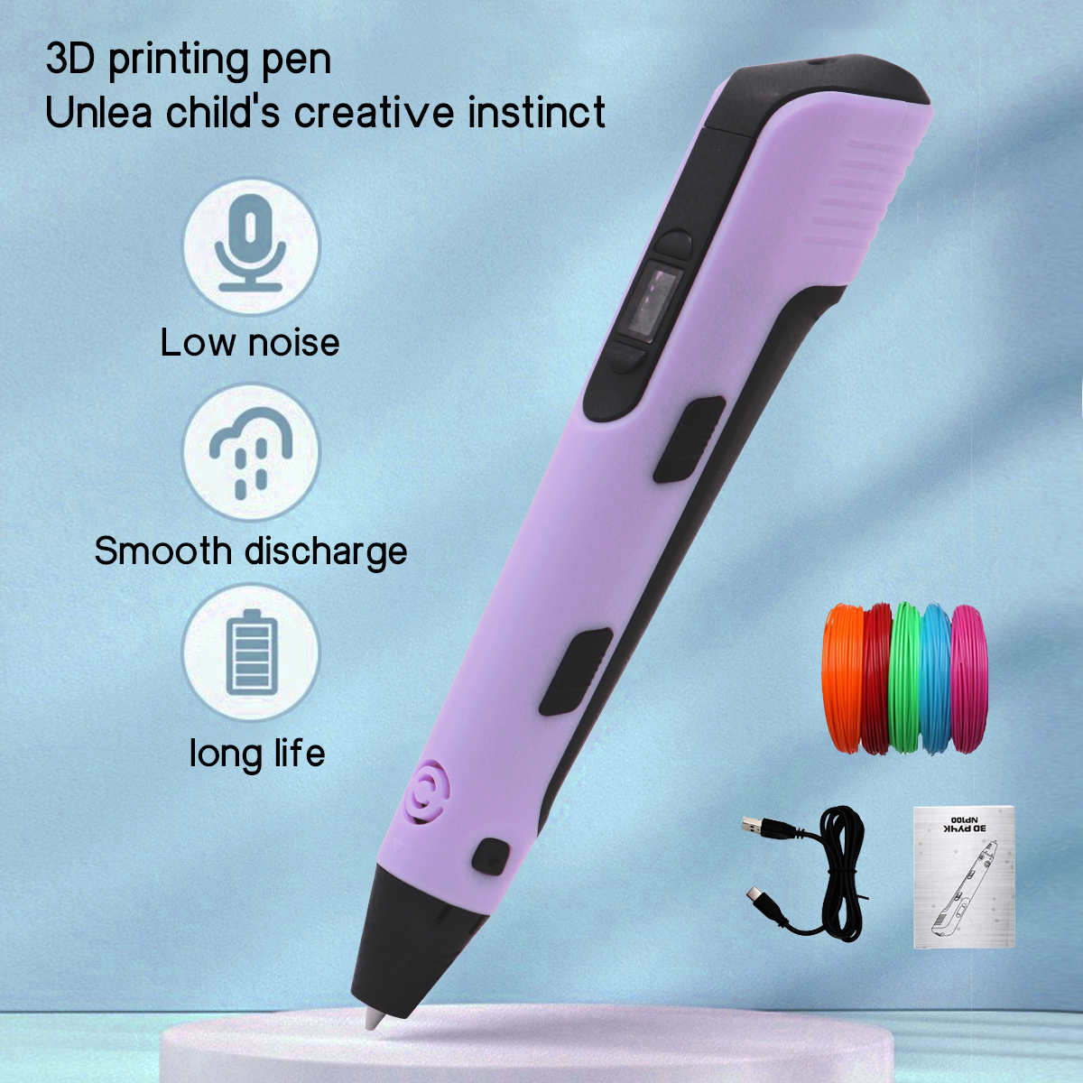 Upgraded 3D Printing Pen 9 Met - 3D Printing News recension och pris