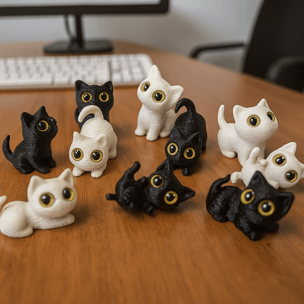 PLA Halloween Cat Anime Figure - 3D Printing For Dummies recension och pris