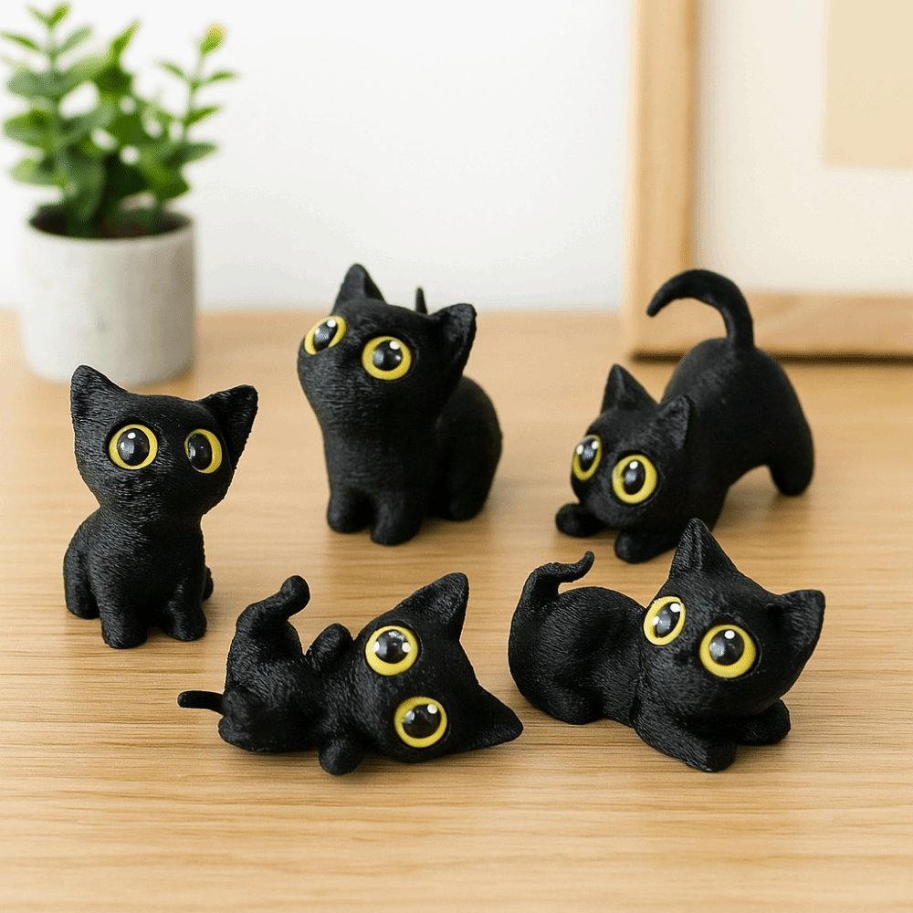 PLA Halloween Cat Anime Figure - 3D Printing For Dummies recension och pris