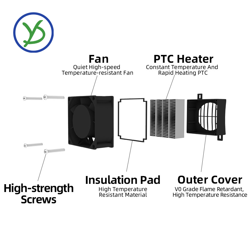 12V~220V Insulated PTC Heater  - 3D Printing Ptc recension och pris