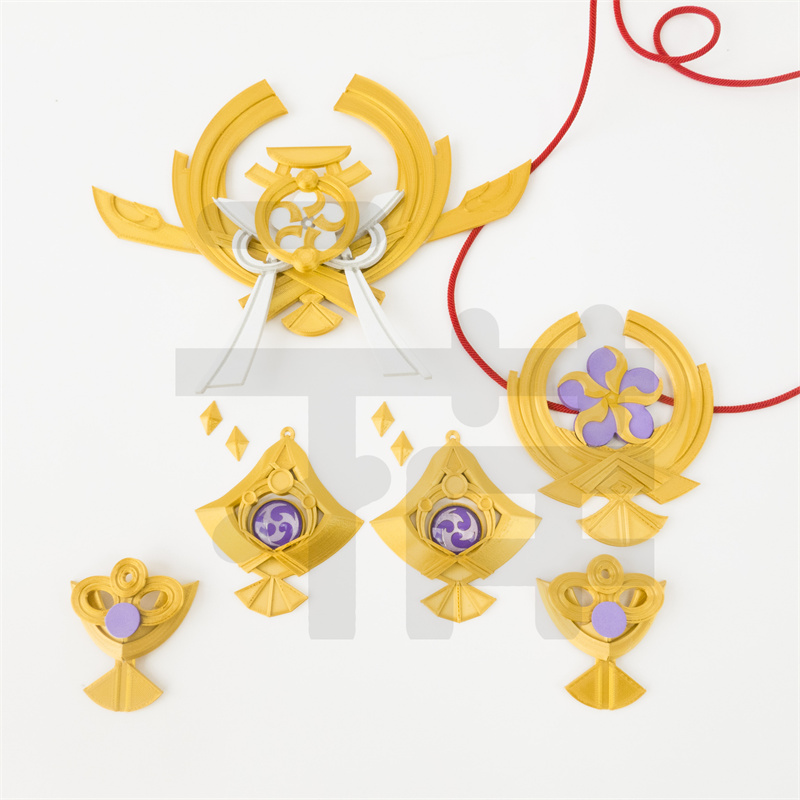 New Genshin Impact Yae Miko Co - 3D Printing Jewellery recension och pris