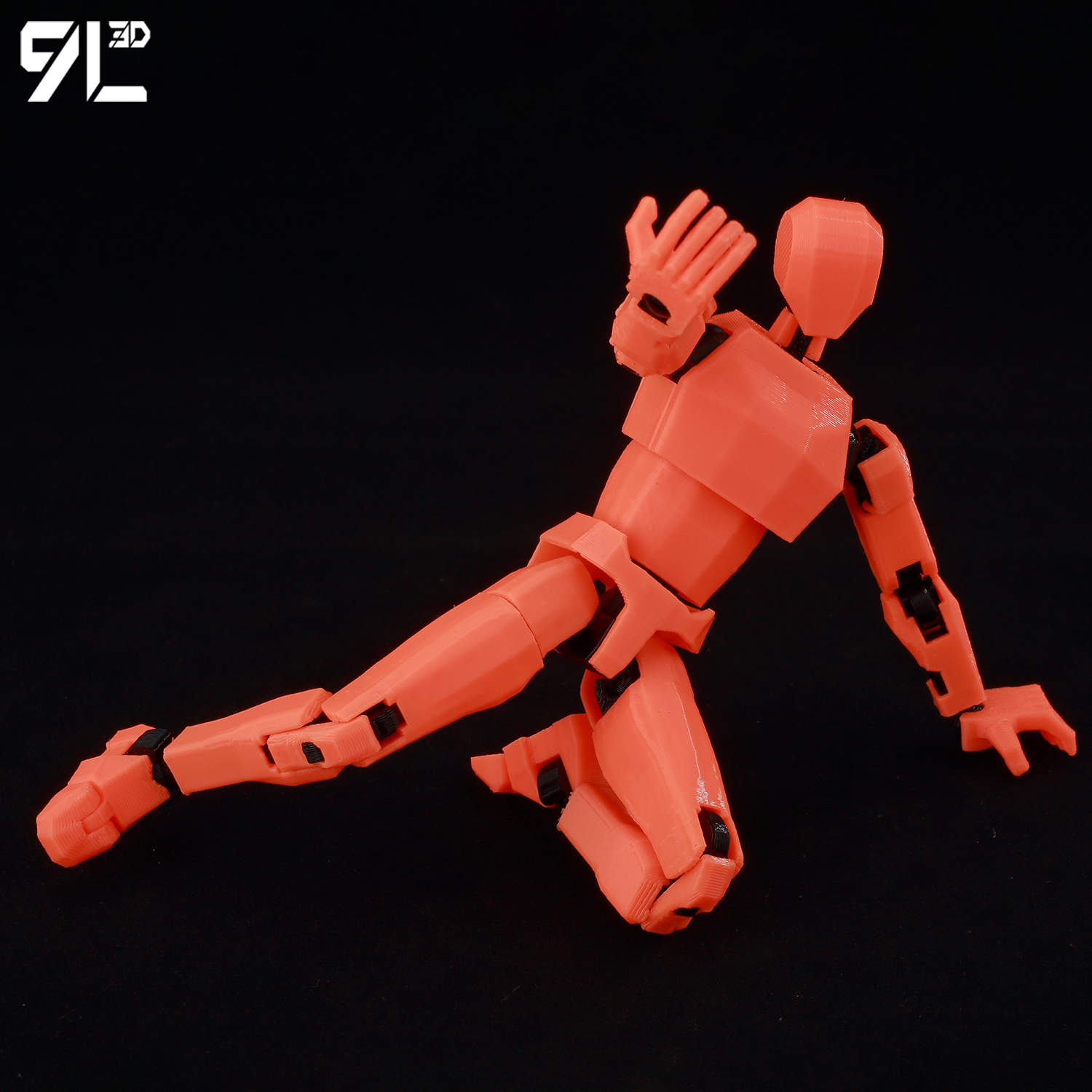 9L 3D Printed Articulated Dumm - 3D Printing For Dummies recension och pris