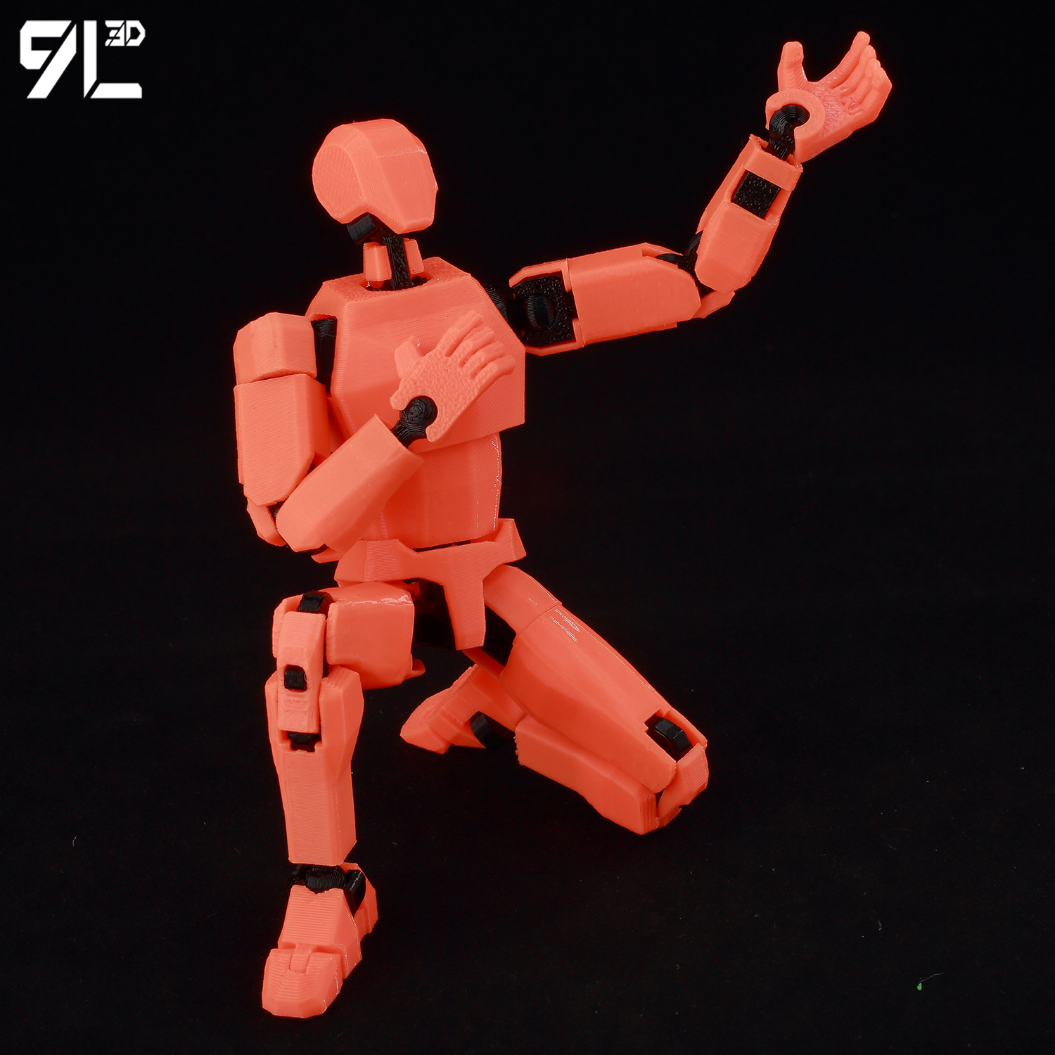9L 3D Printed Articulated Dumm - 3D Printing For Dummies recension och pris