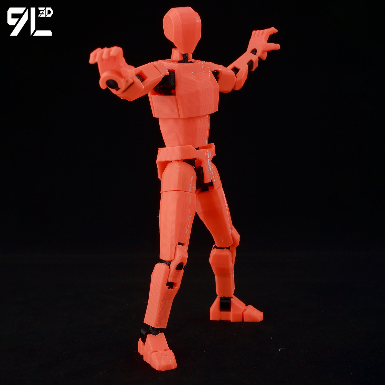 9L 3D Printed Articulated Dumm - 3D Printing For Dummies recension och pris