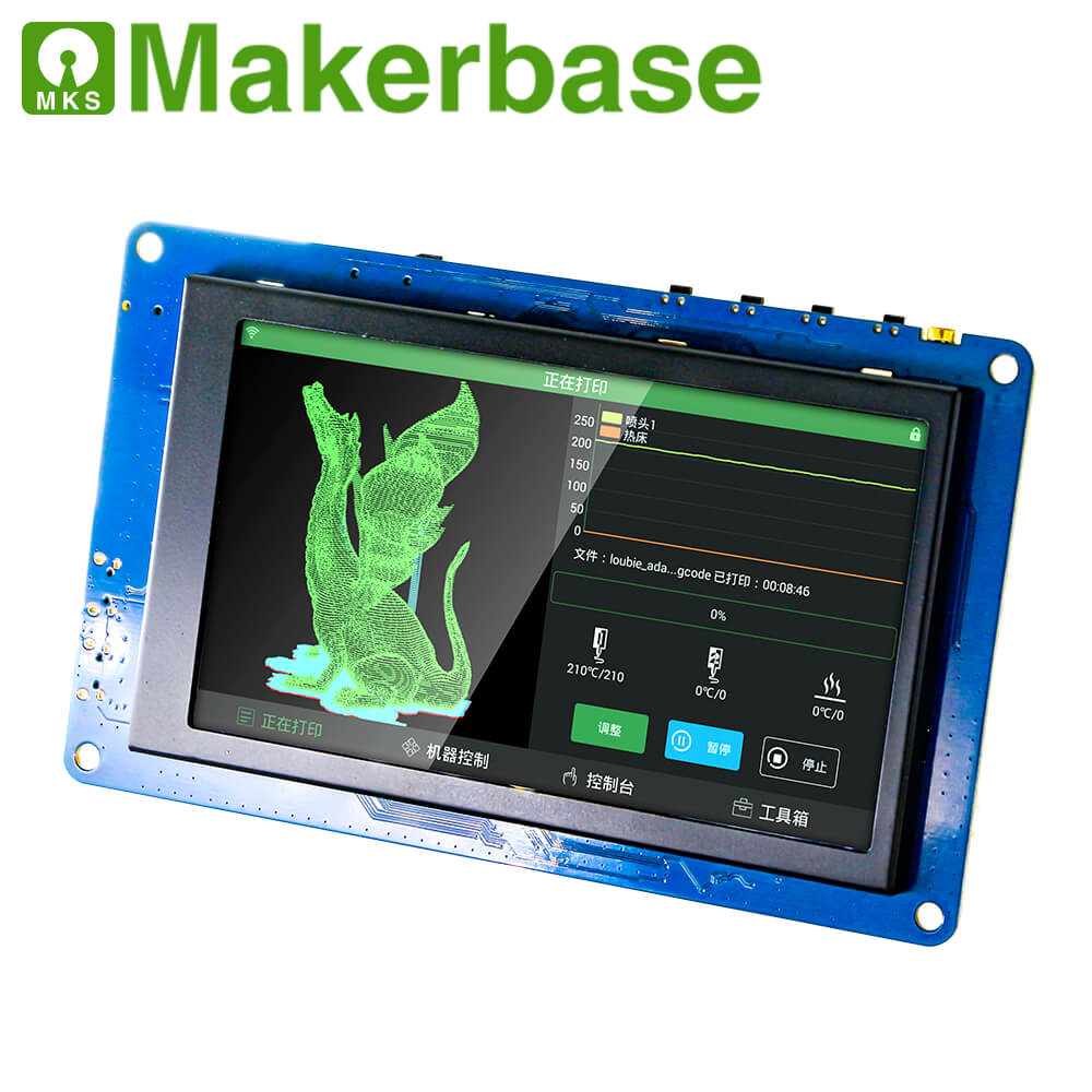 Makerbase MKS Pad45 3D Printer - 3D Printing Model Free recension och pris