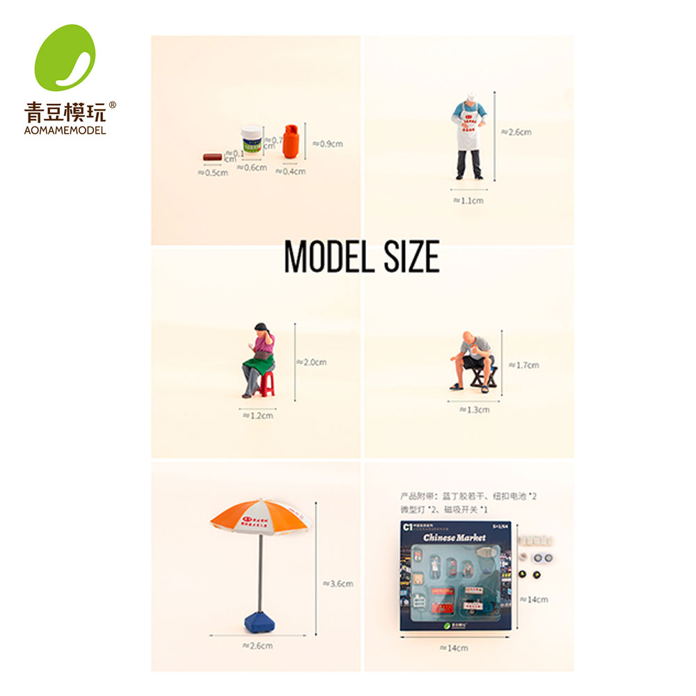 1/64 Night market s Model Kit- - 3D Printing For Dummies recension och pris