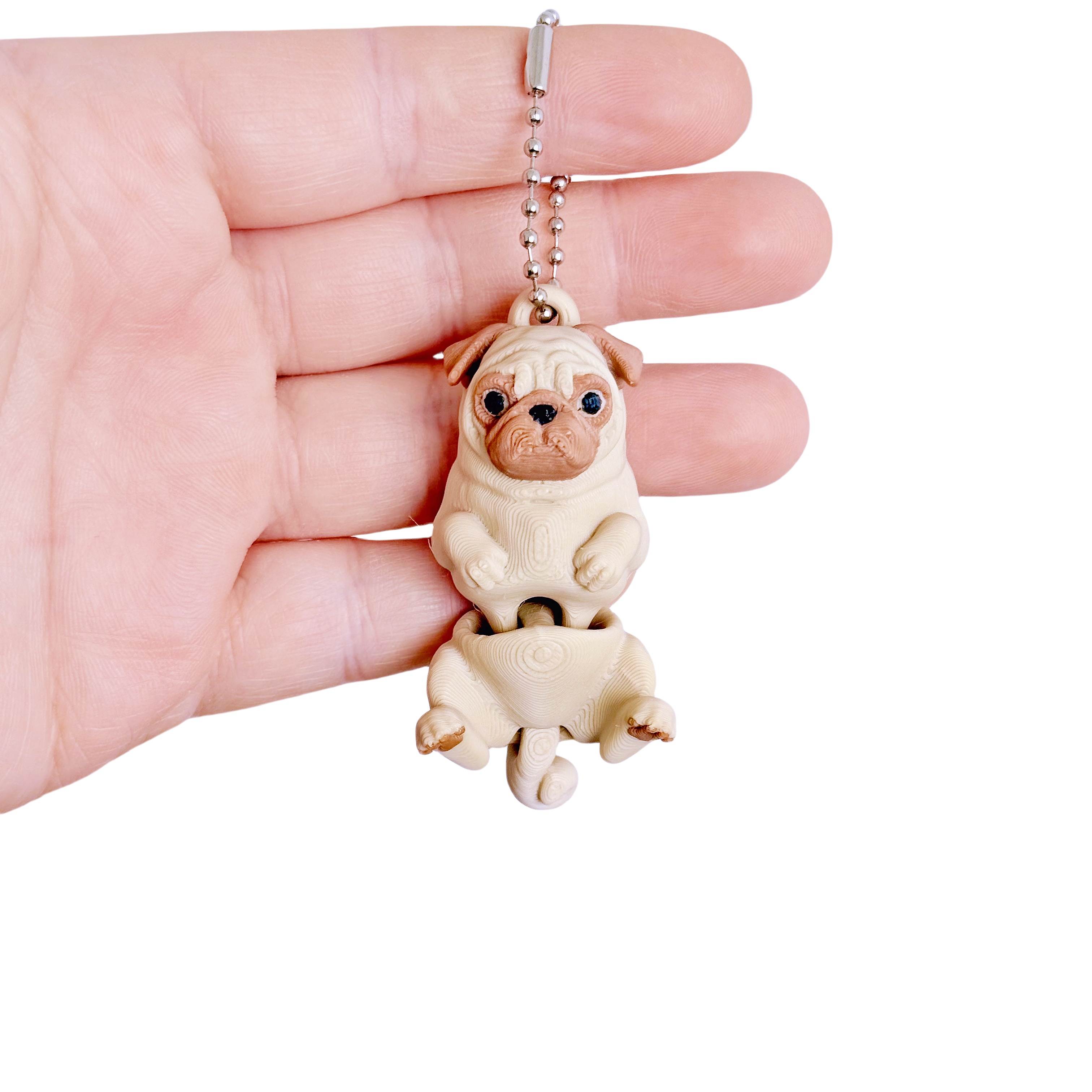 1/2 Piece - 3D Printed Articul - 3D Printing Keychain recension och pris