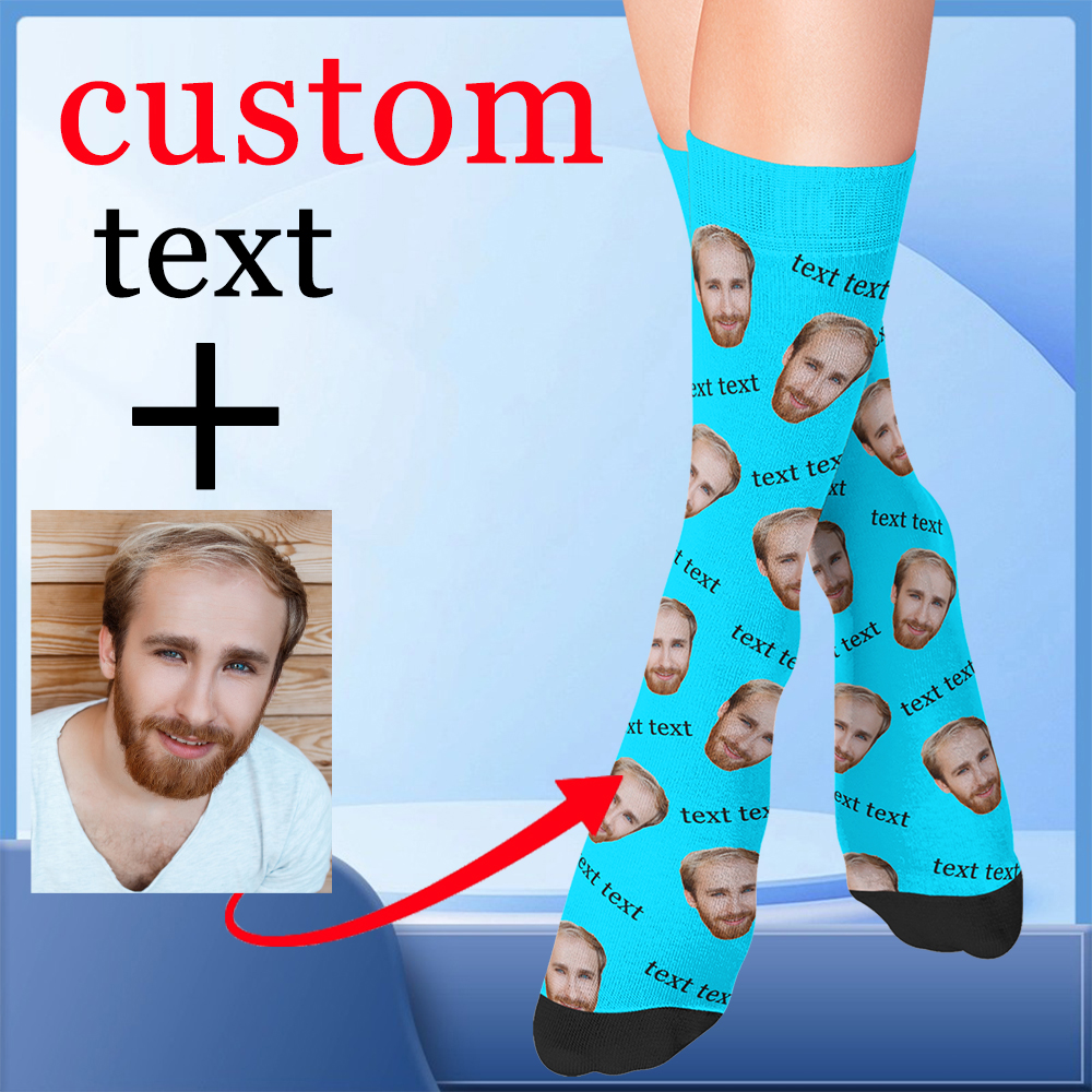 Fashion custom face socks 3d p - 3D Printing Youtube recension och pris
