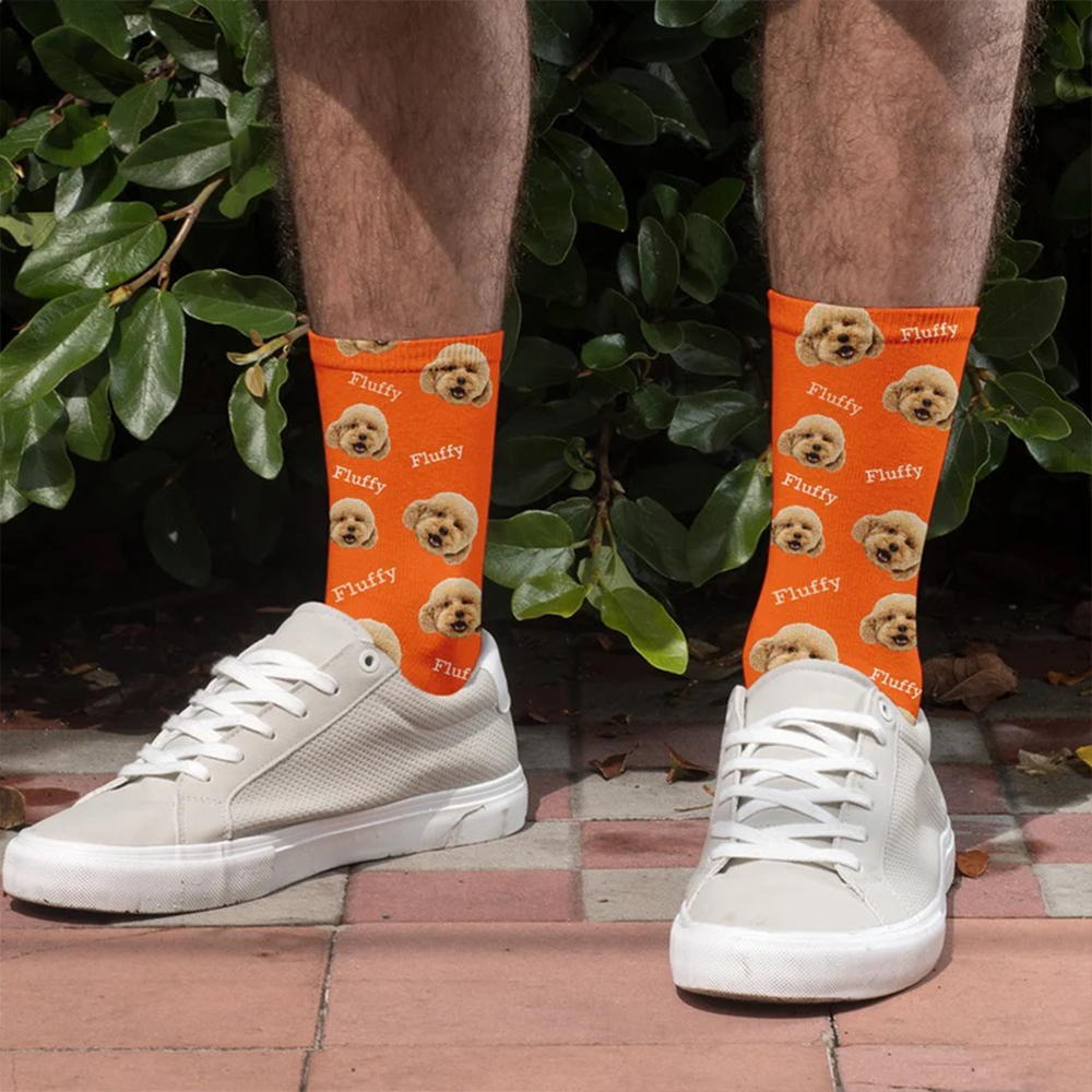 Fashion custom face socks 3d p - 3D Printing Youtube recension och pris