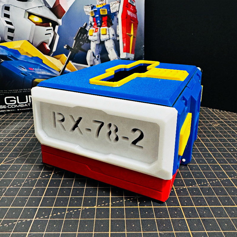 Gundam peripheral model orname - 3D Printing Case recension och pris