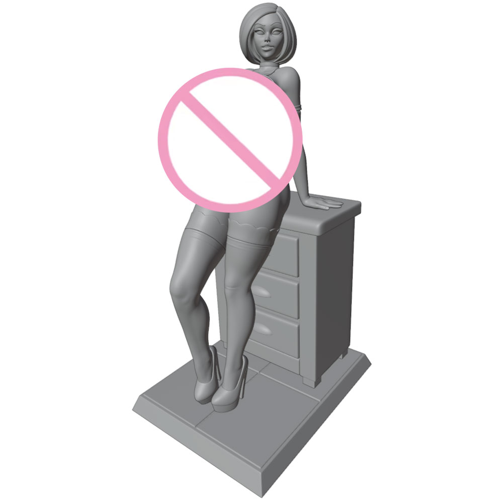 75mm --175mm Sexy Girl Resin M - 3D Printing For Dummies recension och pris