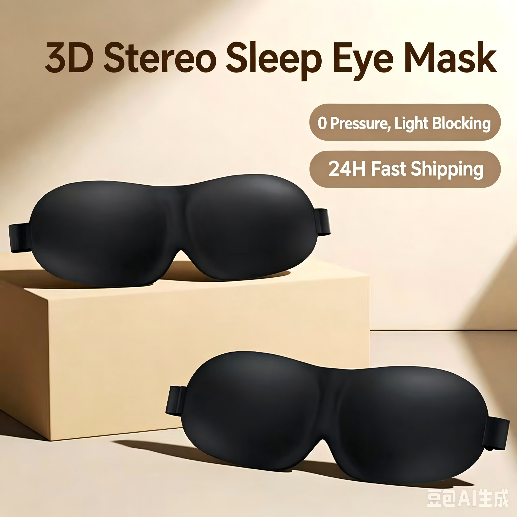 3D Adjustable Sleep Mask with  - 3D Printing Lego recension och pris