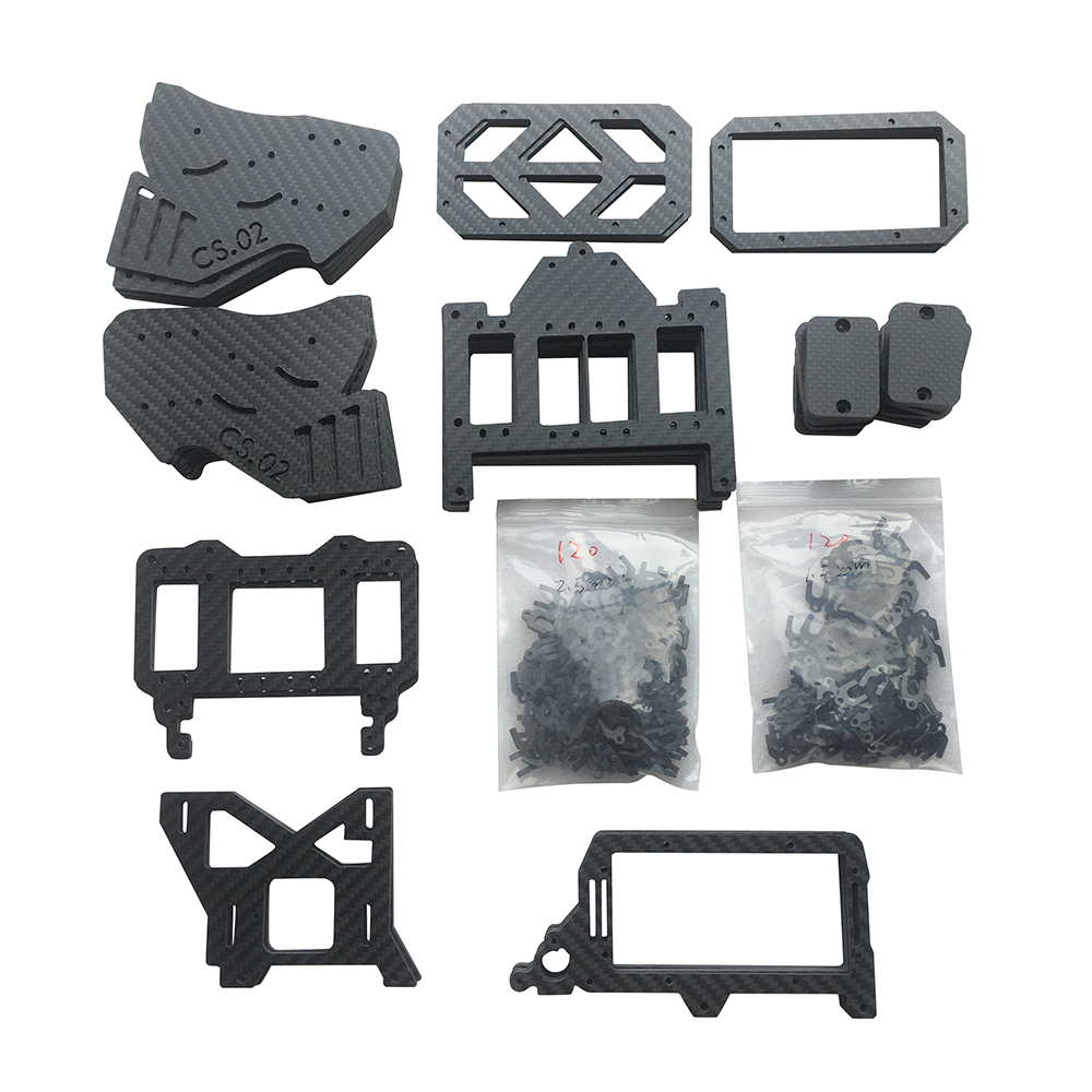 Customized CS.02 carbon fiber  - 3D Printing Laser Cutting recension och pris