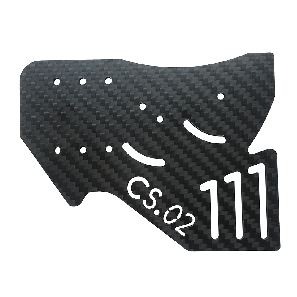 Customized CS.02 carbon fiber  - 3D Printing Laser Cutting recension och pris