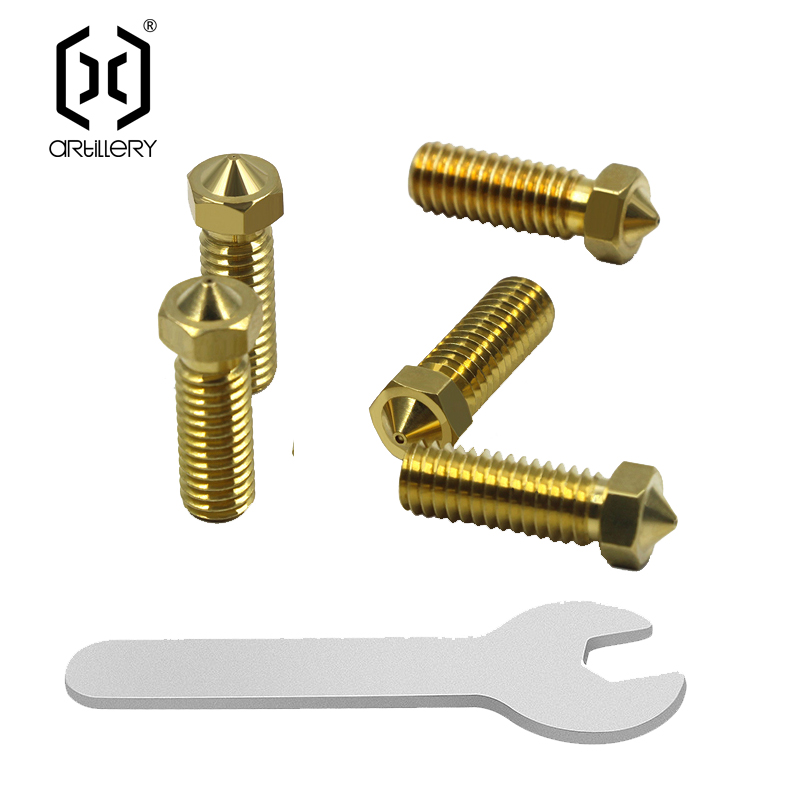 E3D Brass Nozzle 0.2/0.4/0.6/0 - 3D Printing News recension och pris