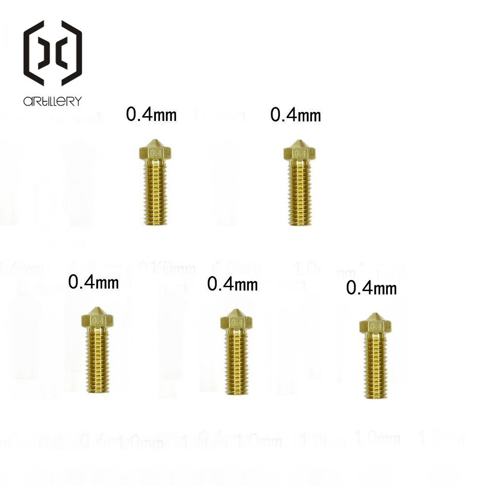 E3D Brass Nozzle 0.2/0.4/0.6/0 - 3D Printing News recension och pris
