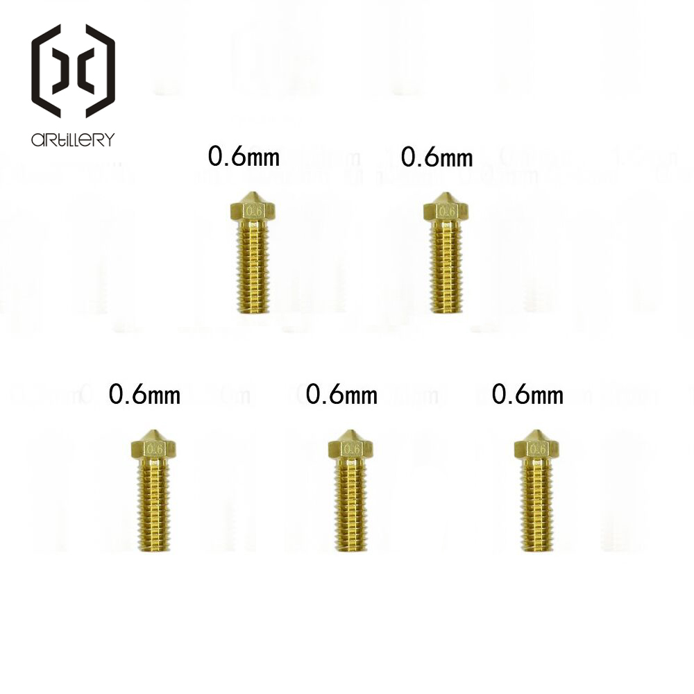 E3D Brass Nozzle 0.2/0.4/0.6/0 - 3D Printing News recension och pris