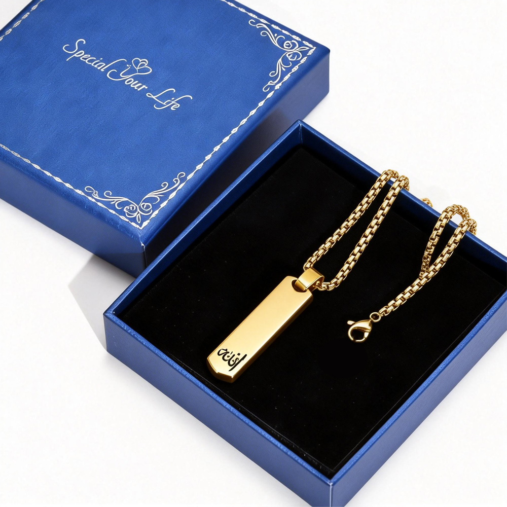 3D Bar Necklace, Cool Simple D - 3D Printing Jewellery recension och pris