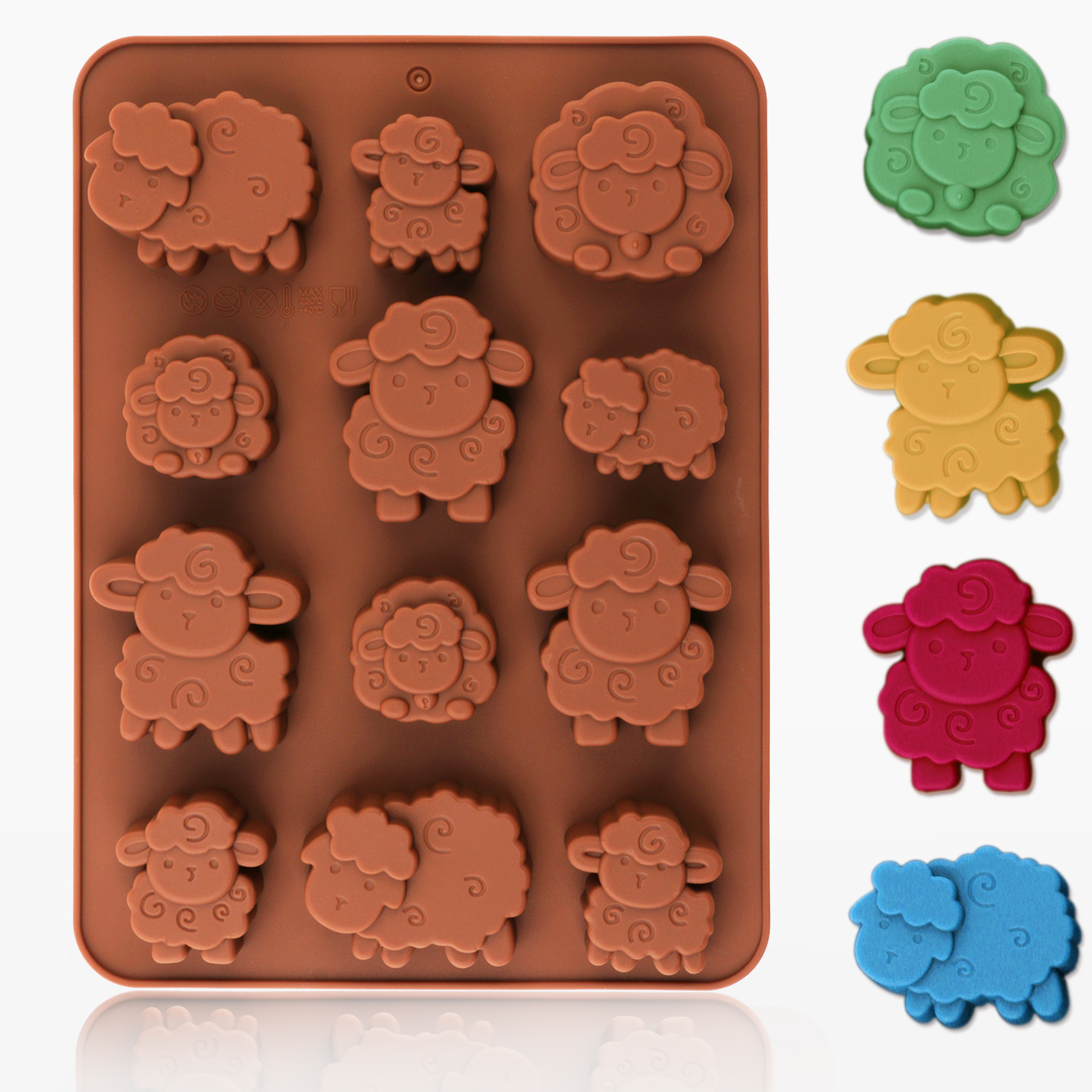 1pack silicone Eid lamb candy  - 3D Printing Model Free recension och pris