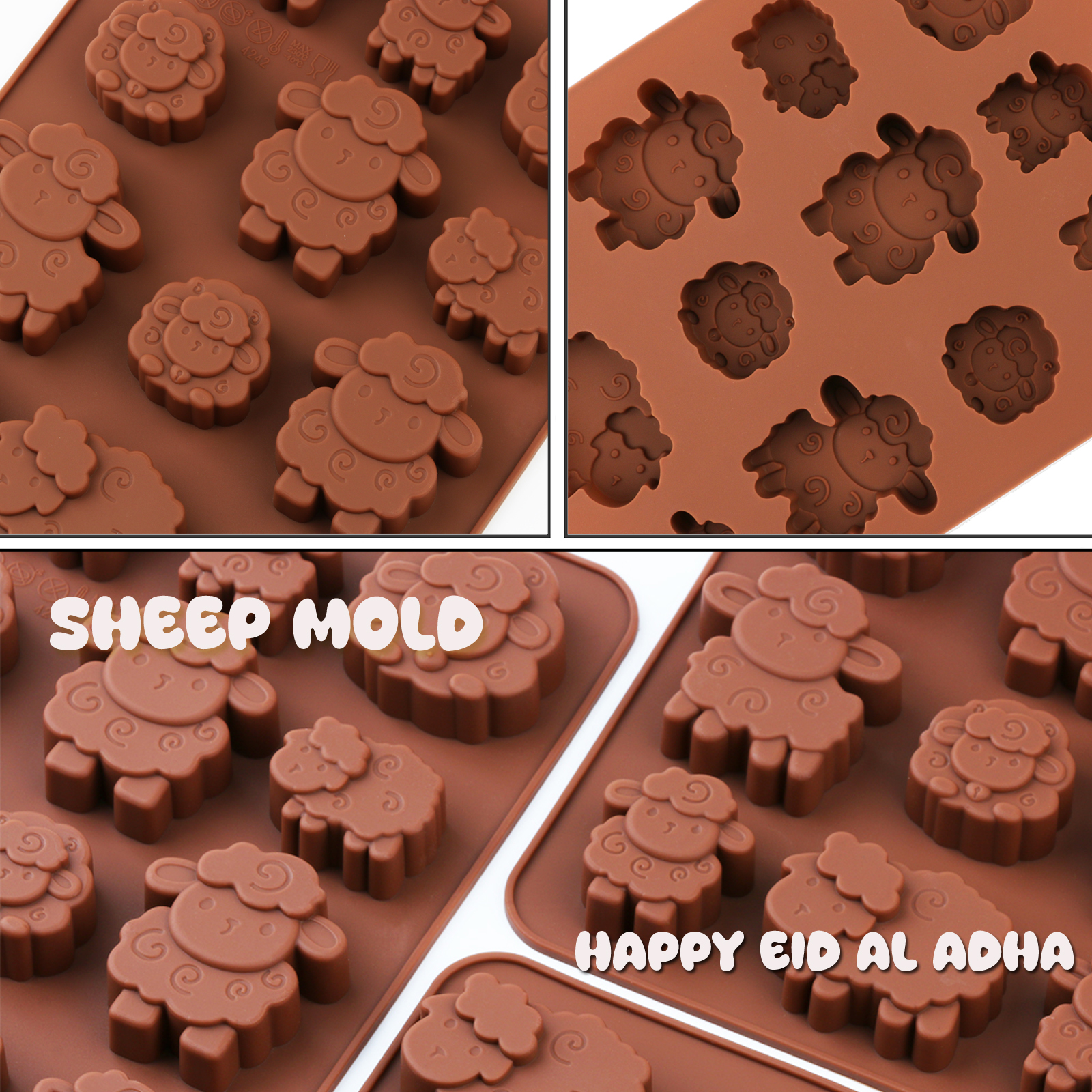 1pack silicone Eid lamb candy  - 3D Printing Model Free recension och pris
