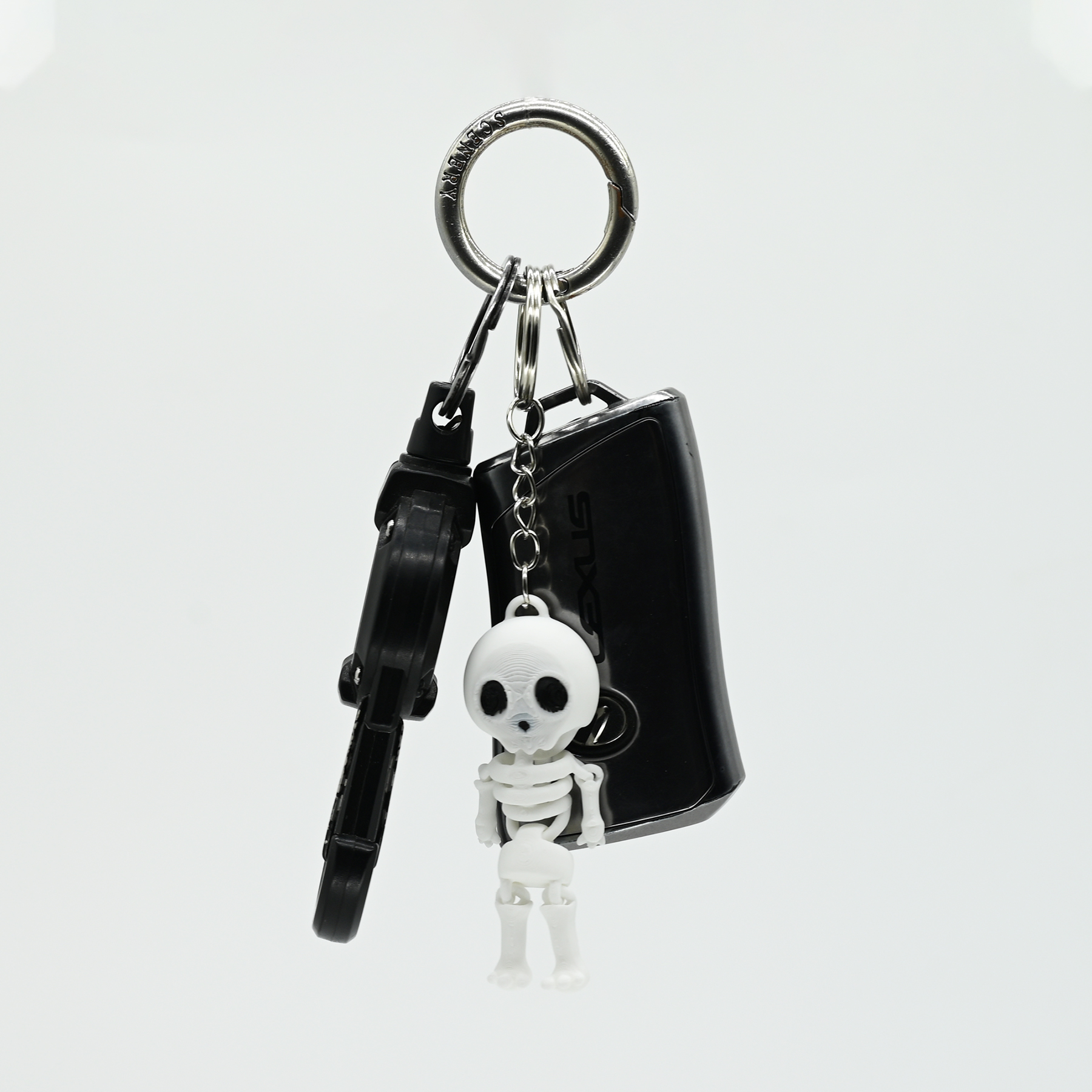 3D printed skull doll multi-jo - 3D Printing Keychain recension och pris