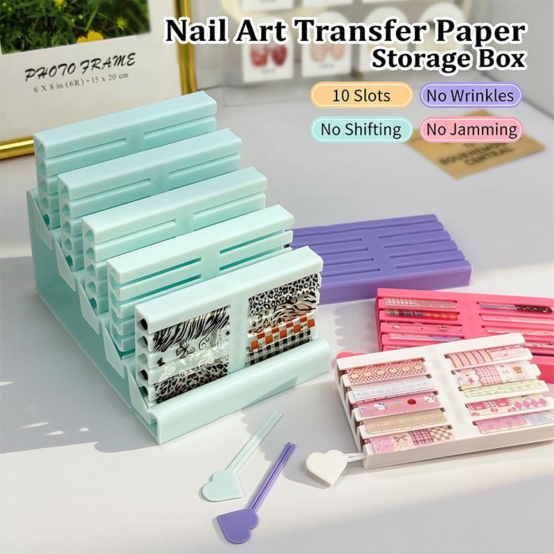 ✨ Colorful Nail Transfer Paper - 3D Printing Case recension och pris