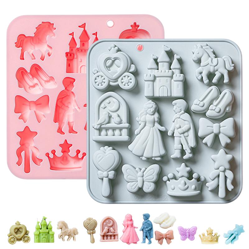 HOT!12 Cavity Prince, Princess - 3D Printing Model Free recension och pris