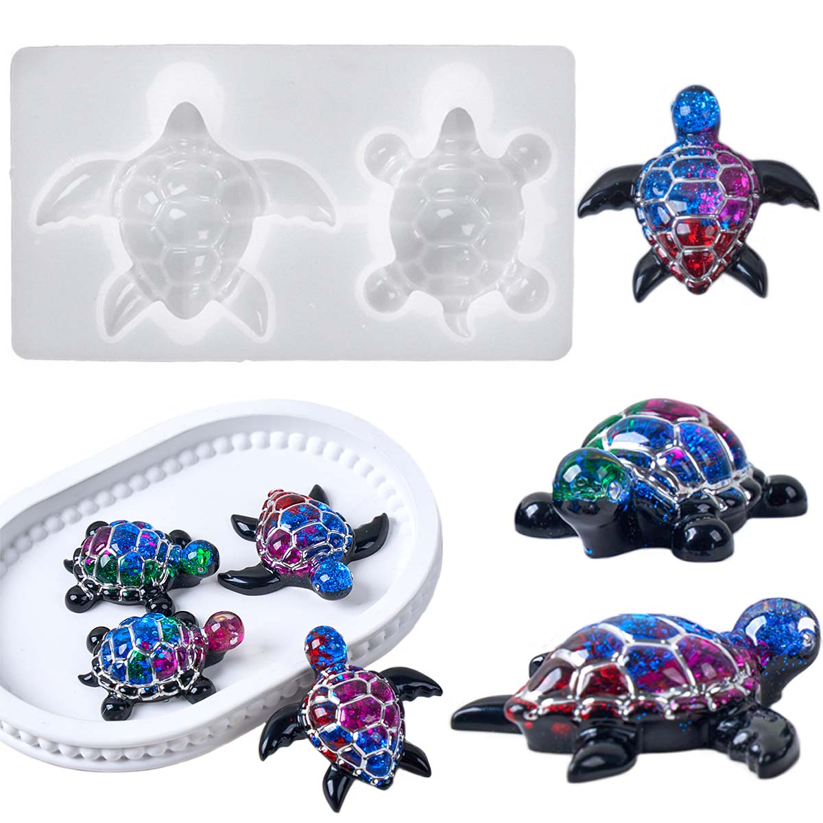3D Sea Turtle Keychain Silicon - 3D Printing Model Free recension och pris
