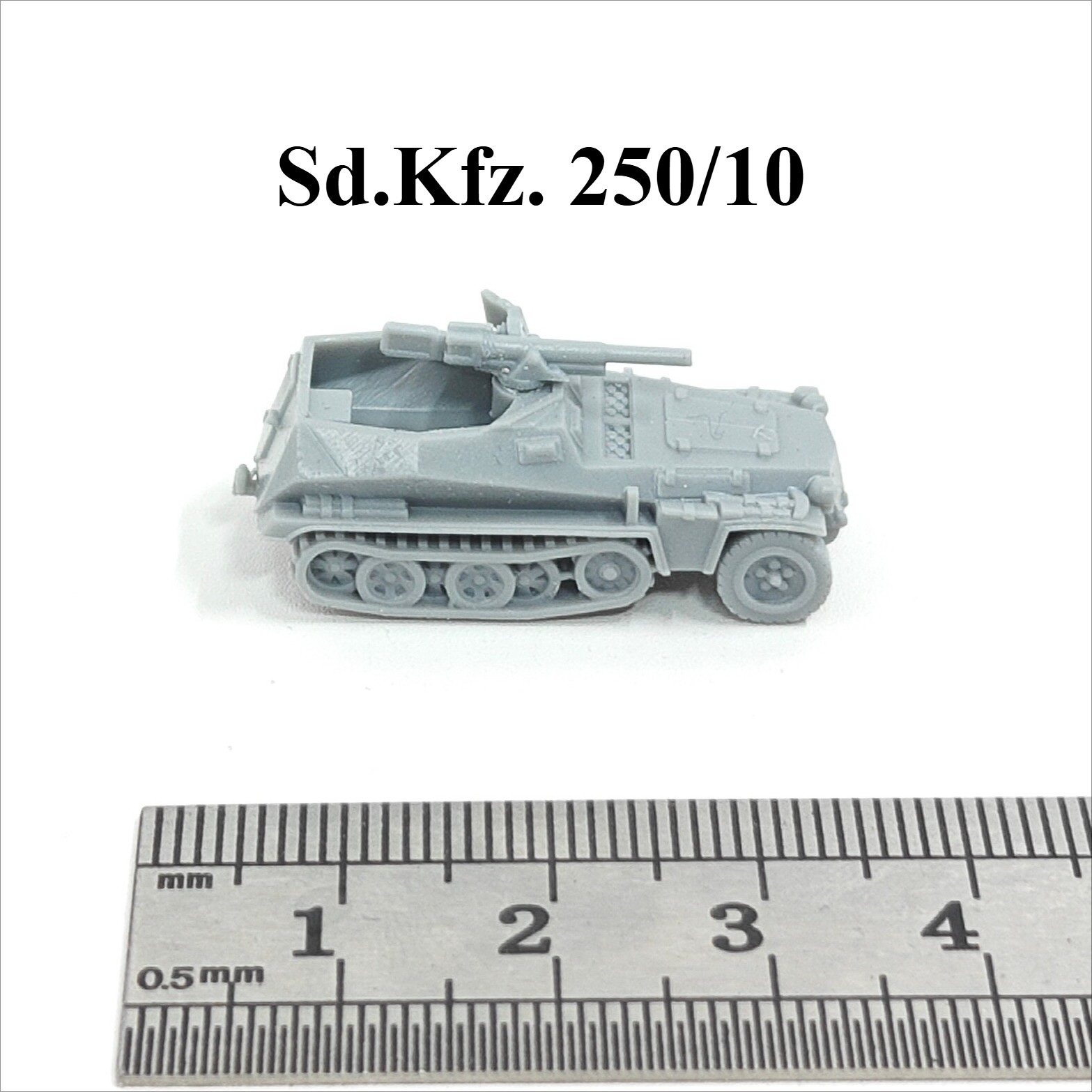 WWII German Sd.Kfz. 250/10 Hal - 3D Printing For Dummies recension och pris