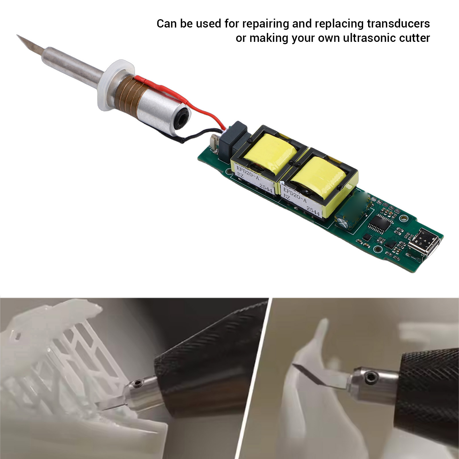 Ultrasonic Cutter Transducer K - 3D Printing Machine recension och pris