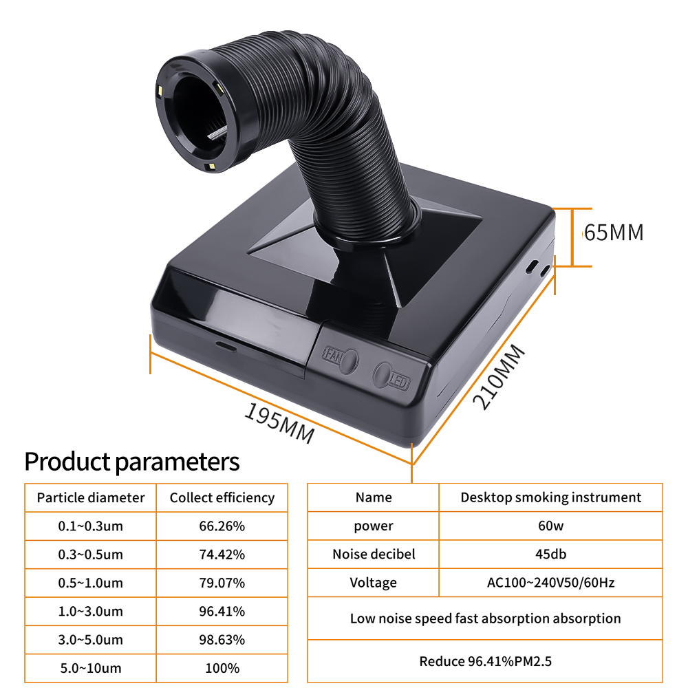 Laser Smoke Absorber Filter Me - 3D Printing Laser Cutting recension och pris