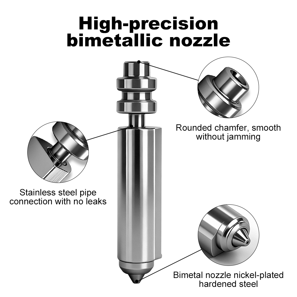 Upgraded Bimetallic Nozzle for - 3D Printing News recension och pris