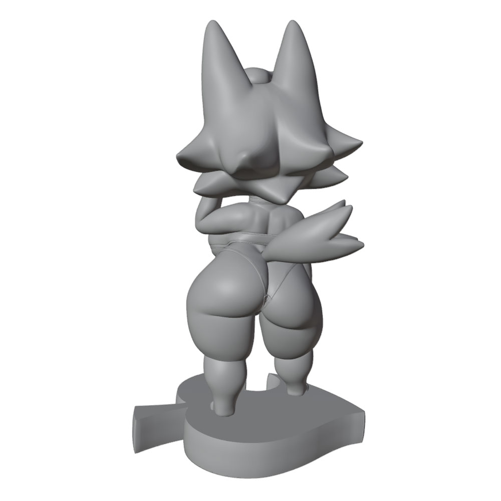 1/24foxy wolfy Anime Character - 3D Printing For Dummies recension och pris