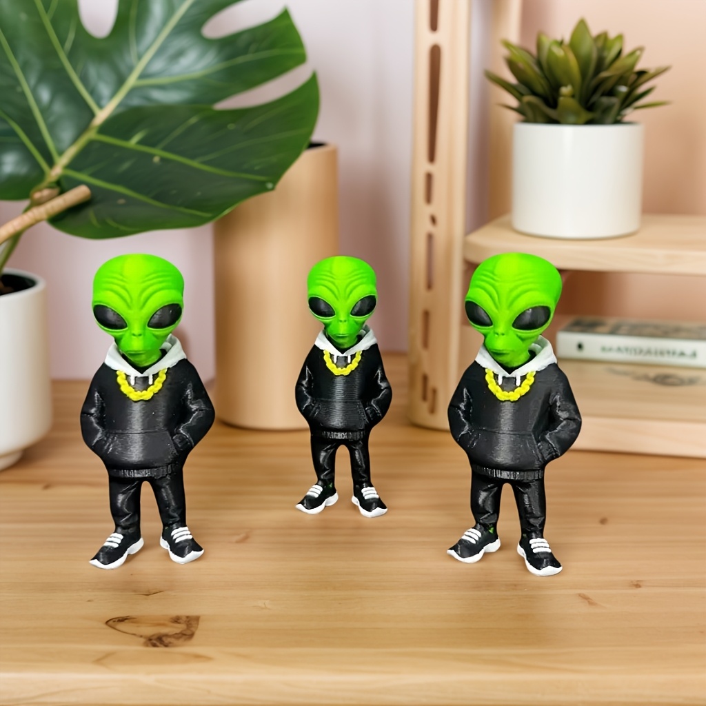 1 Piece Green Alien Figure wit - 3D Printing Table recension och pris