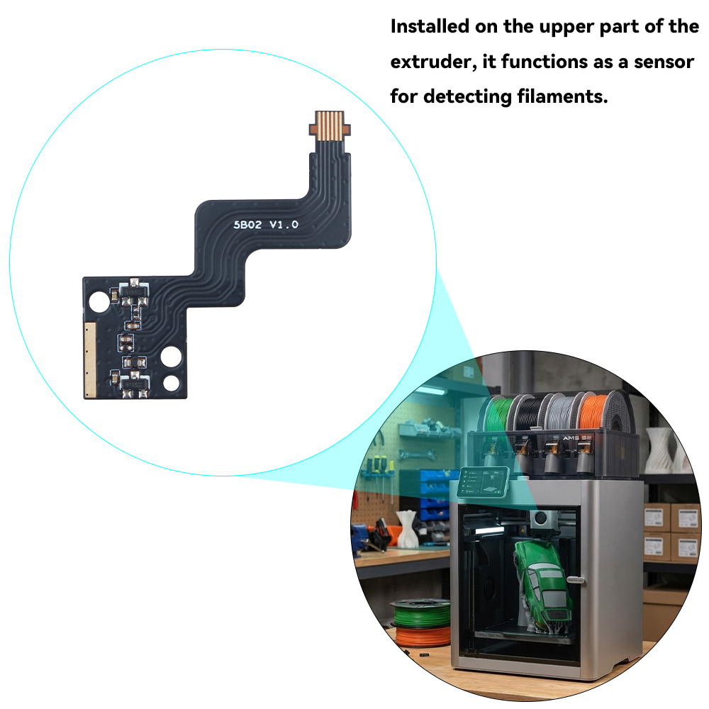 For Bambu Lab P2S Extruder Fil - 3D Printing News recension och pris