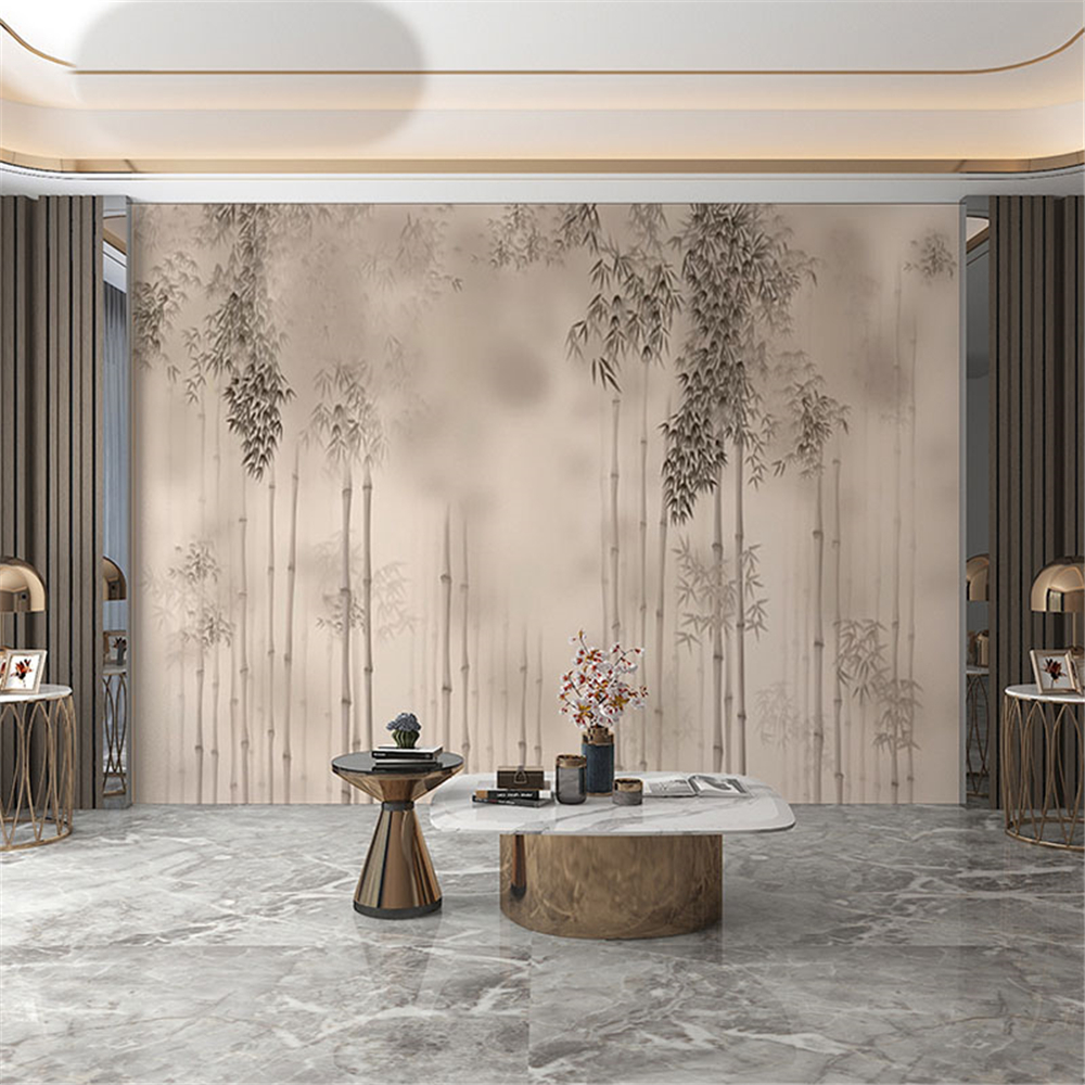 Custom bamboo mural wallpaper  - 3D Printing Heat Resistant Material recension och pris
