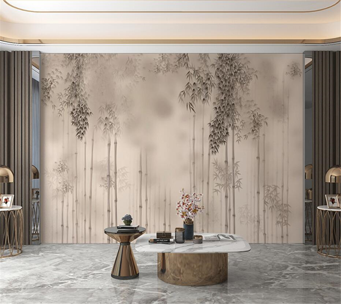 Custom bamboo mural wallpaper  - 3D Printing Heat Resistant Material recension och pris